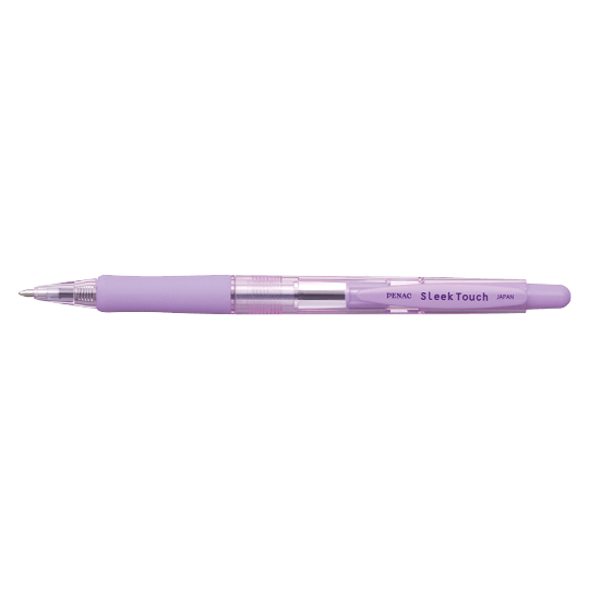 PENAC Japan - Kugelschreiber SLEEK TOUCH PASTELL pastellviolett