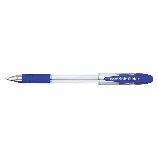 PENAC Japan - Kugelschreiber SOFT GLIDER blau