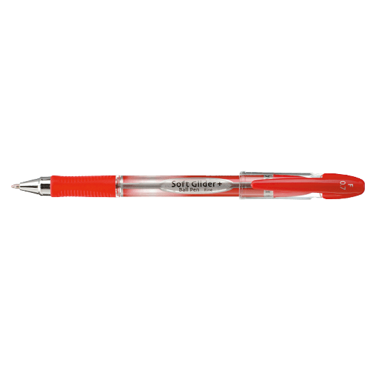 PENAC Japan - Kugelschreiber SOFT GLIDER + rot