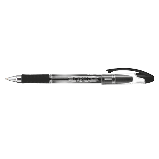 PENAC Japan - Kugelschreiber SOFT GLIDER + schwarz