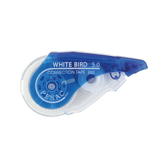 PENAC Japan - Korrekturtape WHITE BIRD blau