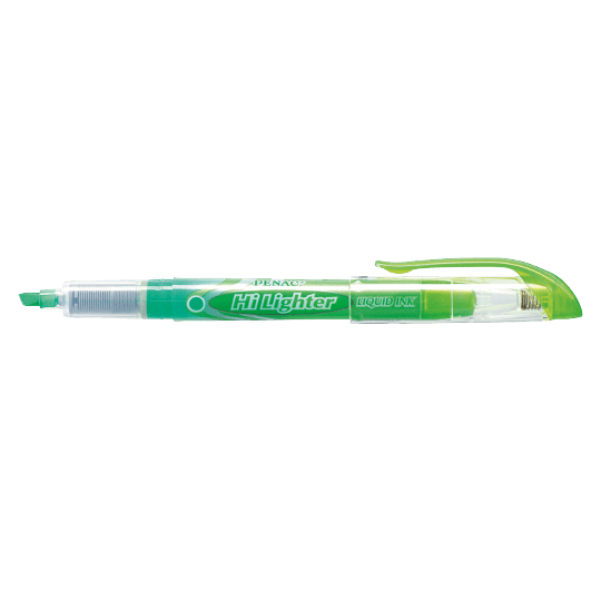 PENAC Japan - Flüssigtintenschreiber HI-LIGHTER fluorgrün