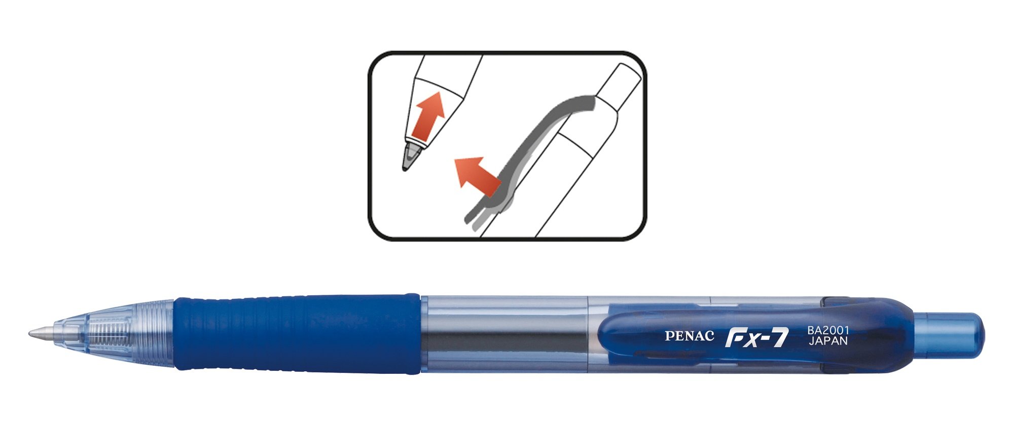 FX-7 Gel Pen Set | Offizieller Penac Stifte japanische | Die für #1 Markenshop