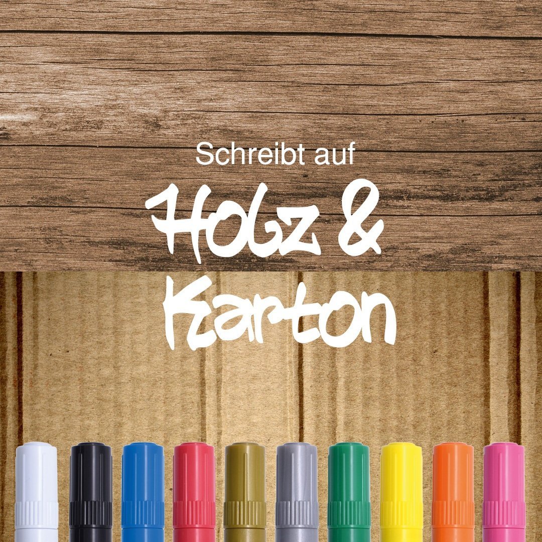 PENAC PaintMarker_Holz-Karton